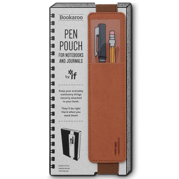 Brown Pen Pouche